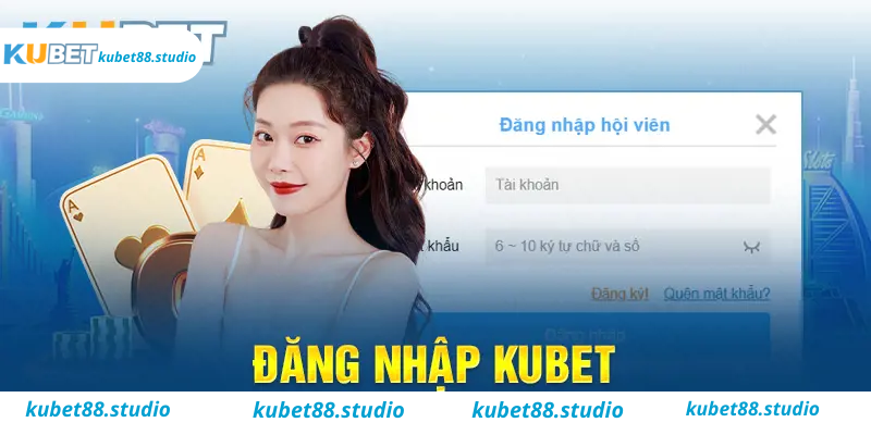 Thao tác đăng nhập online Kubet